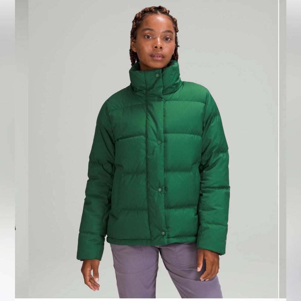 NWT Lululemon Wunder Puff Jacket / Everglade Green